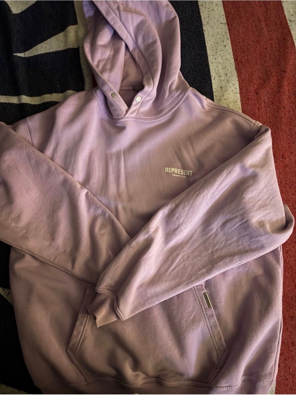 Represent Men's Crewneck Hoodie in Lilac